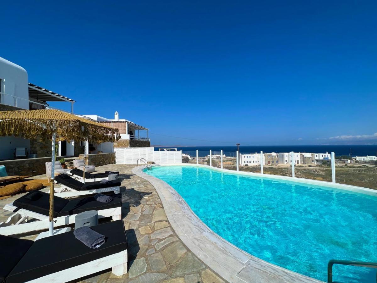 Cosset Villa Bohochic Sea&Harbourview And Sunset By One-Villas Ornos  Exterior foto